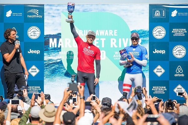 John John Florence imbatível no Margaret River Pro