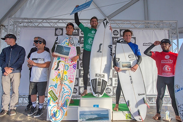 Gony Zubizarreta conquista título masculino no Caparica Pro