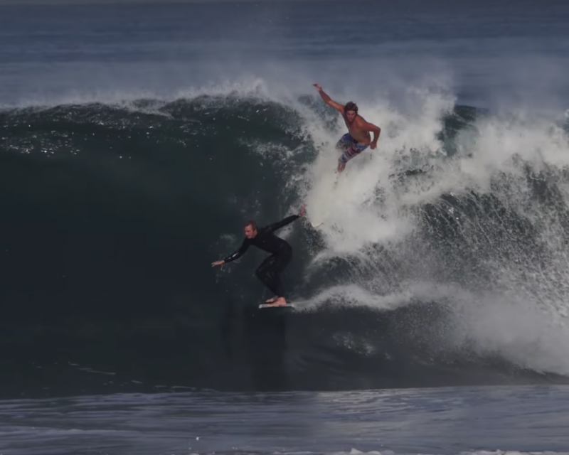 Brad Domke e Jamie O&#039;Brien no México