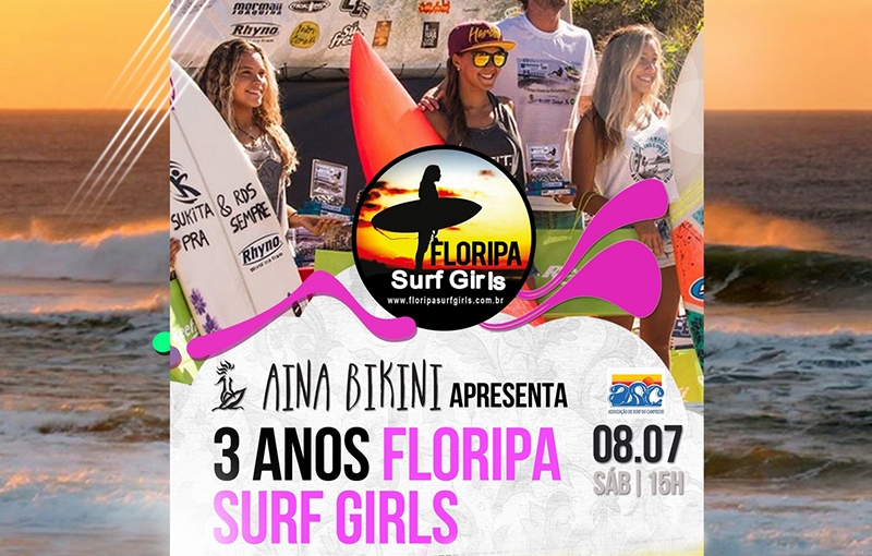 Aina Bikini Apresenta: 3 anos Floripa surf Girls