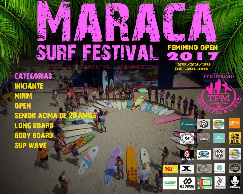 Maraca surf festival feminino open