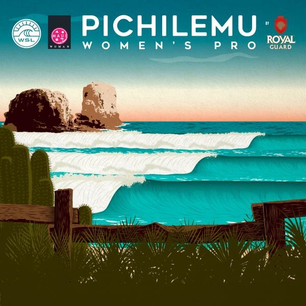 Maui and Sons Pichilemu Women´s Pro começa com altas ondas no Chile