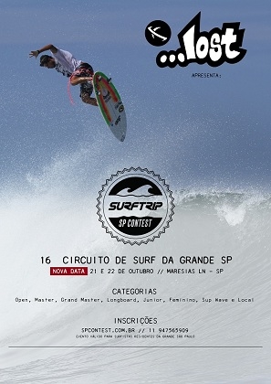 Lost apresenta Surf Trip SP Contest aterrissa em Maresias