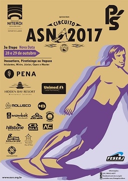 A terceira etapa do Circuito ASN 2017 terá que ser adiada mais uma vez