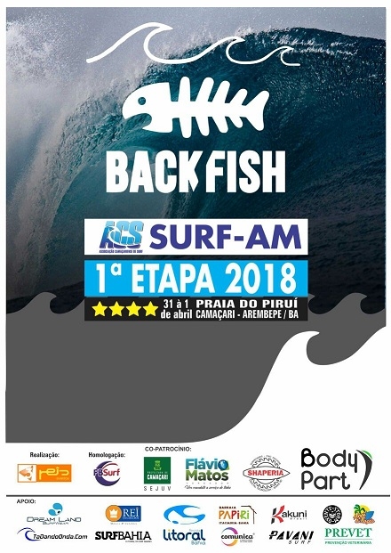 Camaçari Abre o Circuito Baiano de Surf Amador 2018