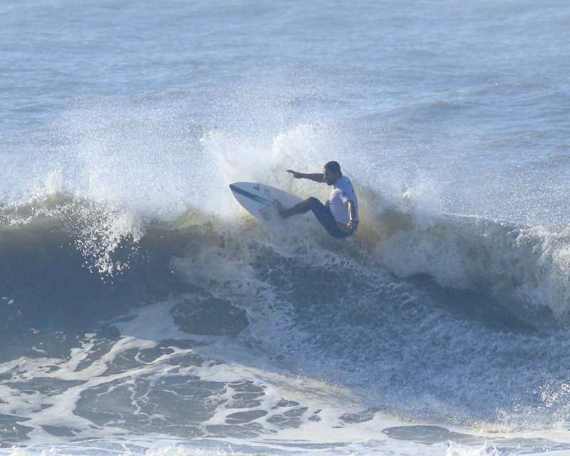 Jojó de Olivença é  uma das estrelas no Fico Surf Festival