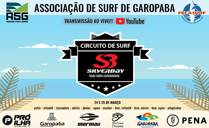 Ferrugem será o palco da abertura do Silverbay de Surf 2018