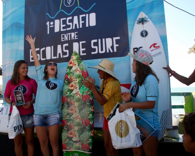 Encerrado na Praia do Titanzinho o 1º Desafio das Escolas de Surf de Fortaleza