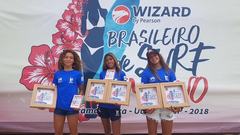 Instituto Gabriel Medina garante 7 pódios no Brasileiro Feminino