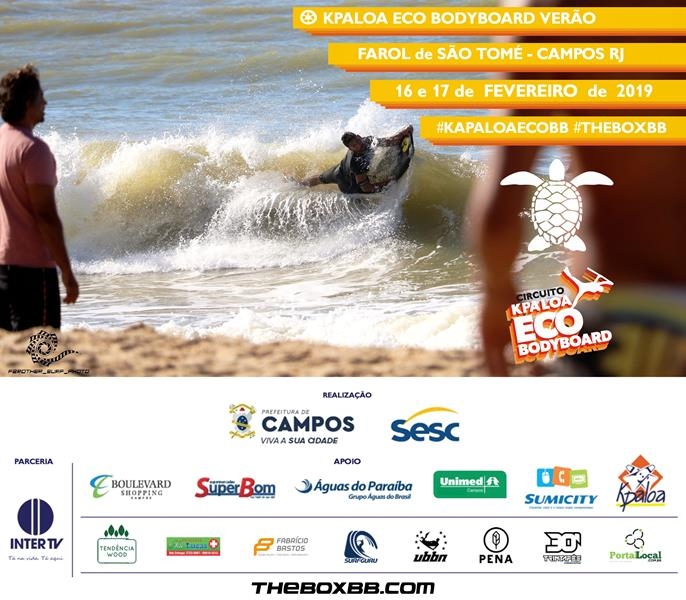 Eco Bodyboard Verão 2019 no Farol de São Tomé