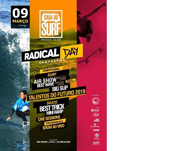 Radical Day Saquarema é neste sábado