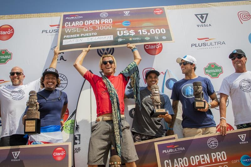 Gatien Delahaye vence o QS 3000 Copa Tubos no Peru