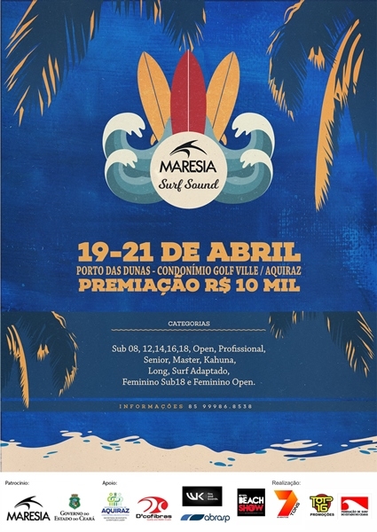 Confirmada 2ª etapa do Cearense de Surf em Aquiraz