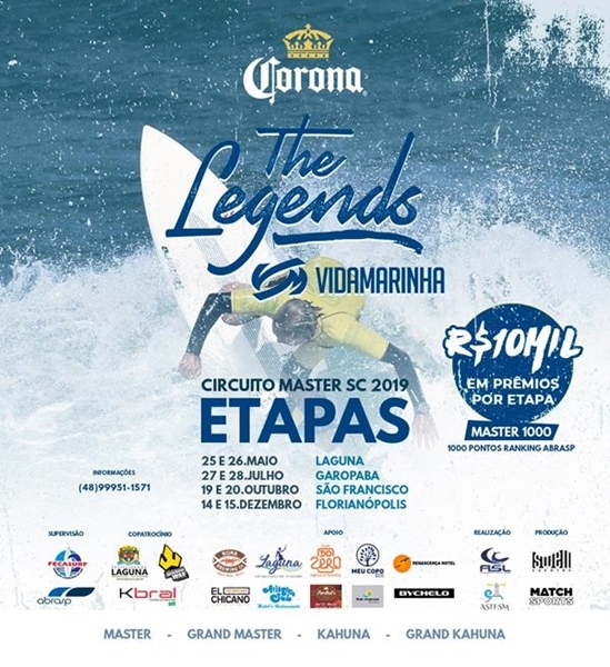 Laguna recebe a 1ª etapa do The Legends SC