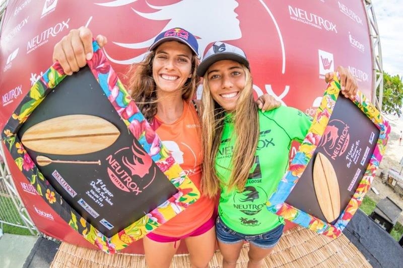 Júlia Duarte e Nicole Pacelli vencem em Itacaré