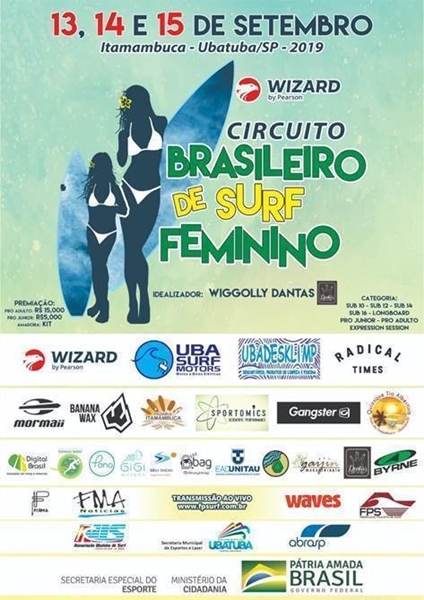 Brasileiro de Surf Feminino em Ubatuba distribui 6 mil pontos