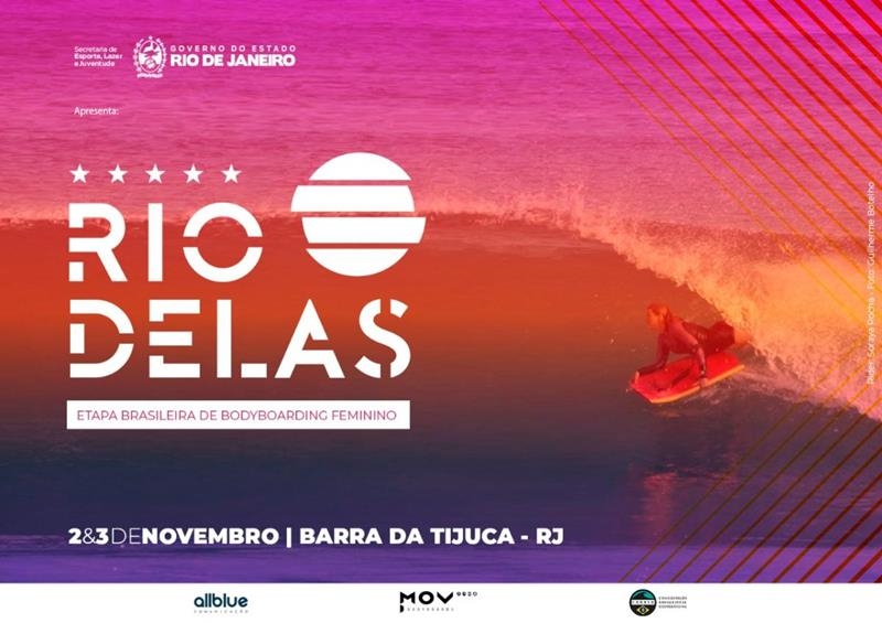 Rio Delas resgata força da mulher no bodyboard