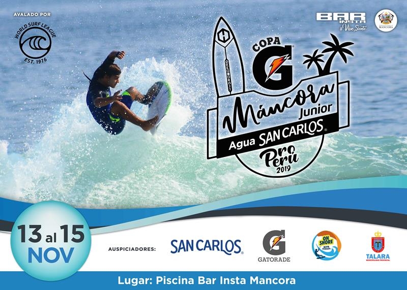 Mancora sedia decisão do Título sul-americano Pro Junior