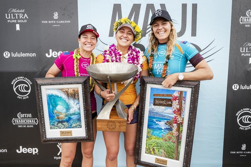 Carissa Moore é a campeã mundial de 2019 em Maui