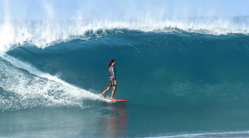 Diego Bispo nas ondas mexicanas