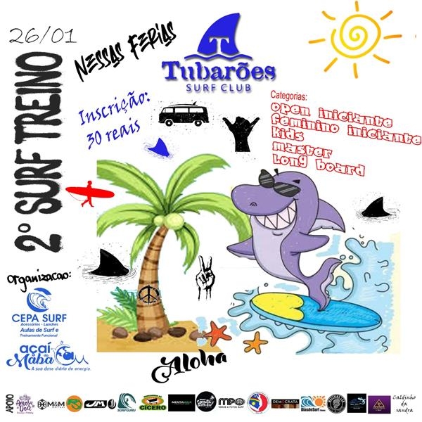 II Surf Treino do Tubarões Surf Club