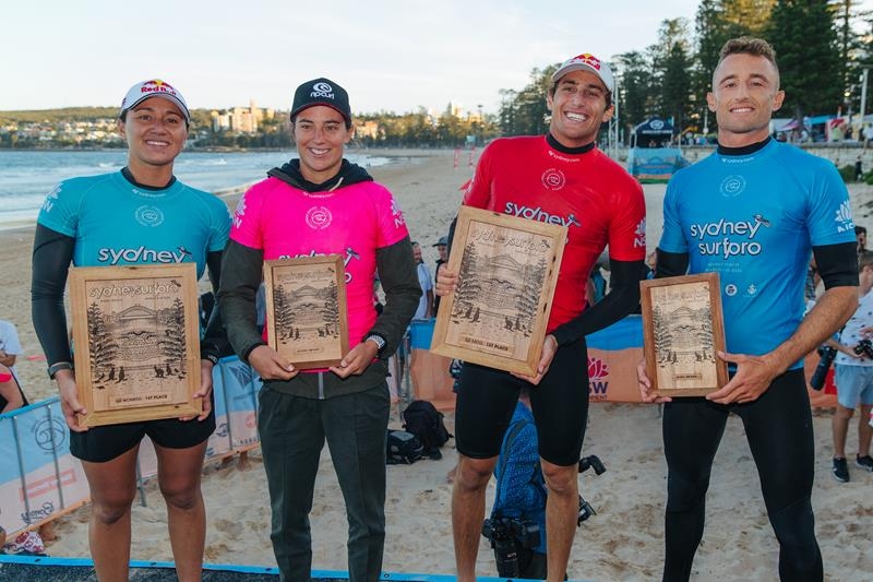 Fioravanti e Carissa vencem no Sydney Surf Pro 