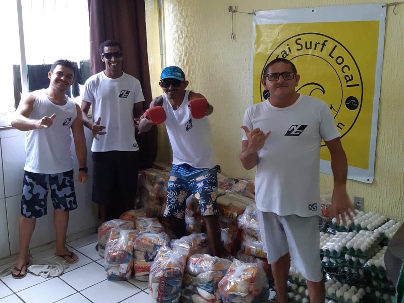 Icaraí Surf Local Pede Socorro Para as Famílias Carentes