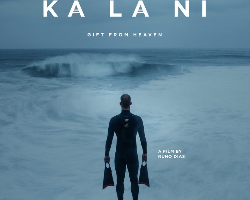 Documentário sobre a vida de Kalani Lattanzi, com ondas gigantes em Nazaré