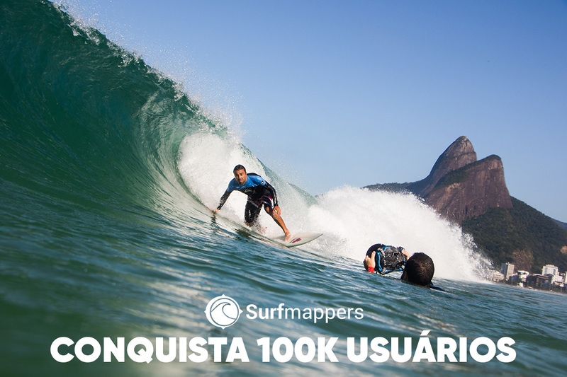 A Surfmappers atinge a gigante marca de 100 mil usuários!