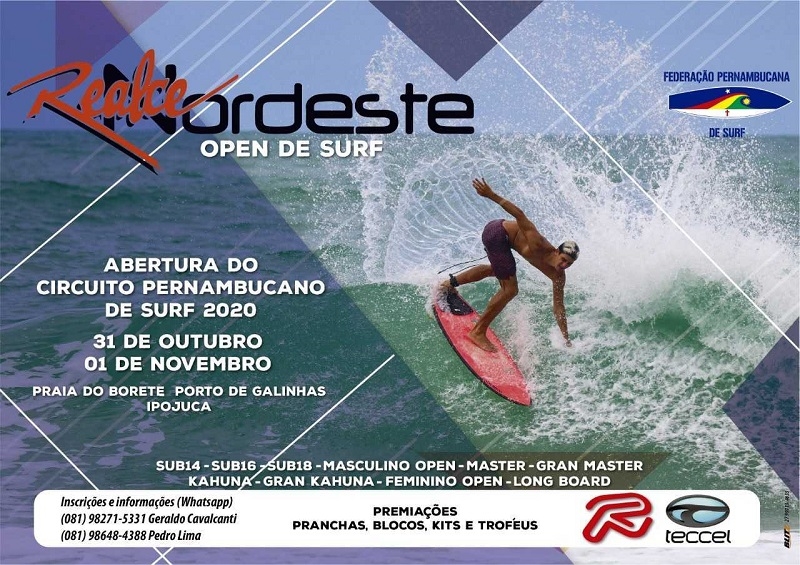 Abertura do Campeonato Pernambucano de Surf