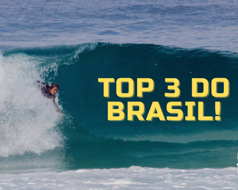 Rayza Silveira, a top 3 no ranking brasileiro de bodysurf