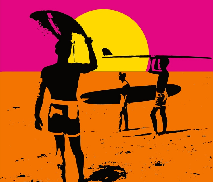 imagem do cartaz de "The Endless Summer"