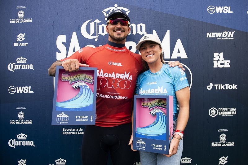 Gabriel Medina é o campeão do Corona Saquarema Pro