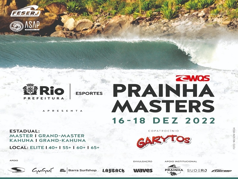 Prainha Master - Inscrições abertas no Rio