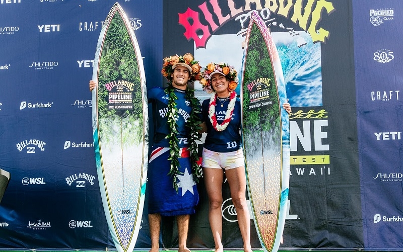 Carissa e Jack vencem o Billabong Pro Pipeline