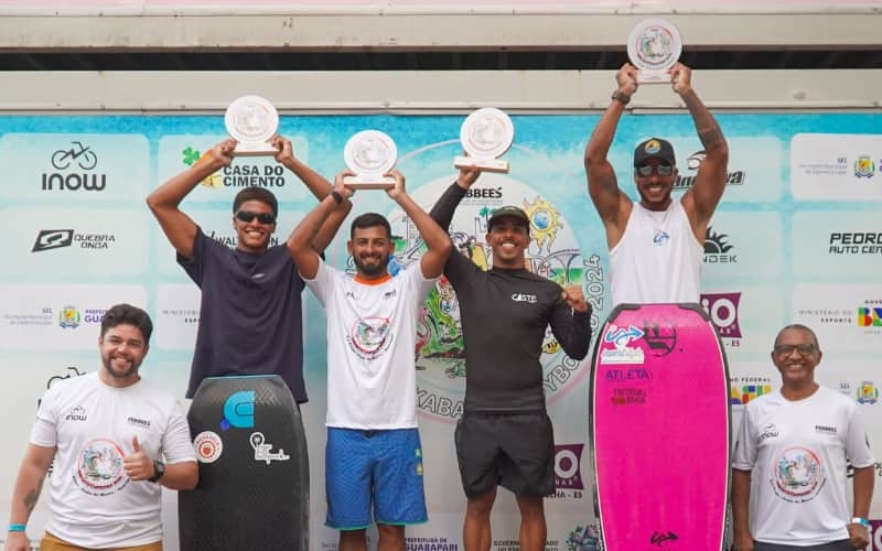 Guarapari recebe Estadual de Bodyboard com disputas e títulos conquistados