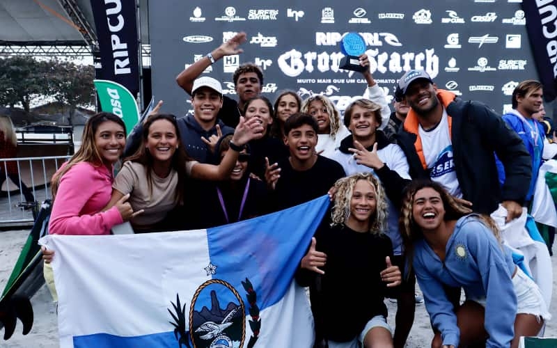 Três grandes finais encerram a segunda etapa do CBSurf Rip Curl Grom Search 2024