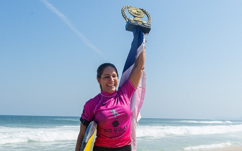 Circuito brasileiro de bodyboard tem campeãs no Rio Delas