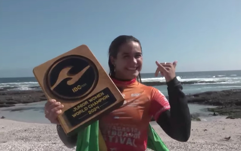 Brasil domina Bodyboarding Mundial Feminino com 3 atletas no top 5