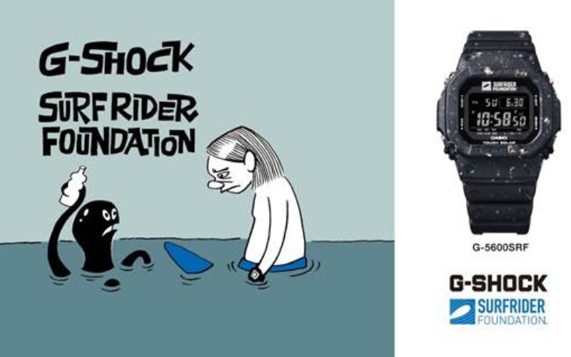 G-SHOCK e Surfrider Foundation: uma parceria em prol do oceano