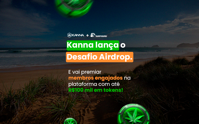 Kanna, startup que tokeniza cannabis, premia usuários com até R$ 100 mil em tokens