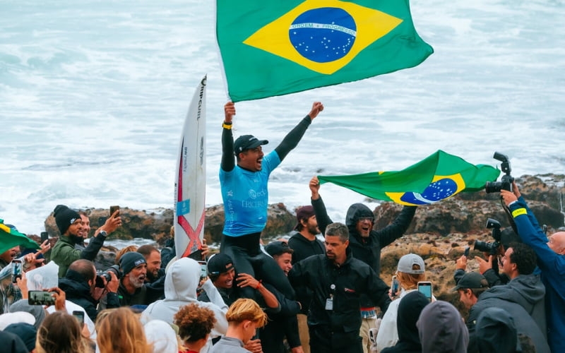 Samuel Pupo conquista o bicampeonato do Brasil no EDP Ericeira Pro em Portugal 