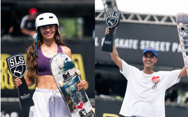  DUDA RIBEIRO E IVAN MONTEIRO VENCEM O SLS SELECT SERIES SAQUAREMA