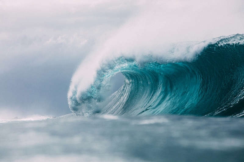 Michelle des Bouillons pode ter surfado a maior onda da história para uma mulher