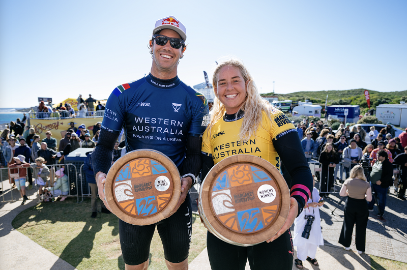 Gabriela Bryan e Jordy Smith vencem o Western Australia Margaret River Pro