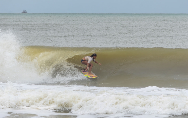 Três capixabas no domingo decisivo do CBSurf Taça Brasil MS Regência Surf Pro