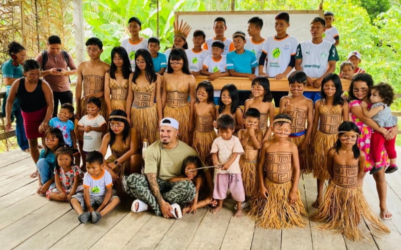 Jogos de Integração movimentam Lábrea, no Amazonas, com presença do campeão mundial e olímpico do surfe Ítalo Ferreira