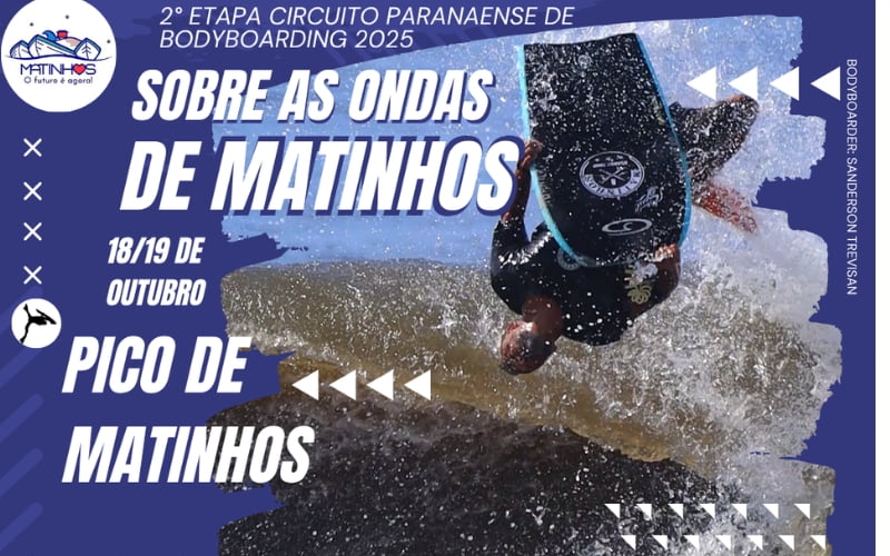  Release - 2 etapa do circuito Paranaense de bodyboarding 