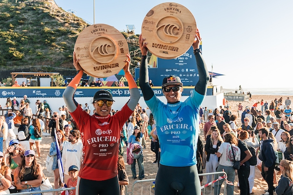 Tya Zebrowski e Kauli Vaast vencem o EDP Ericeira Pro