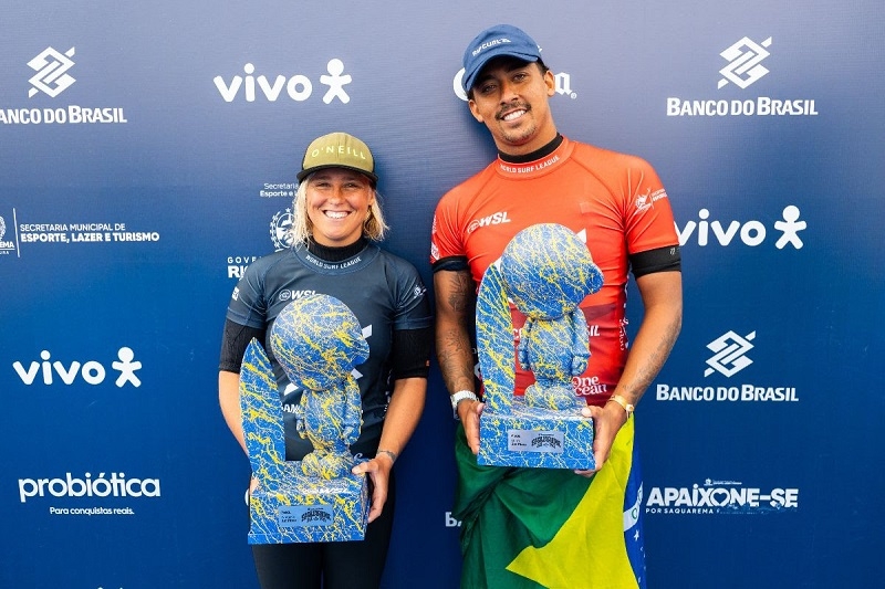 Samuel Pupo e Yolanda Hopkins vencem o Banco do Brasil Saquarema Pro apresentado por Corona Cero